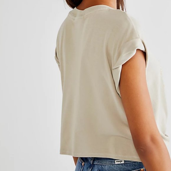 Daydreamer for Free People The Doors Love Rolled Sleeve Tee NWT SOLD OUT Sz M - Picture 6 of 6